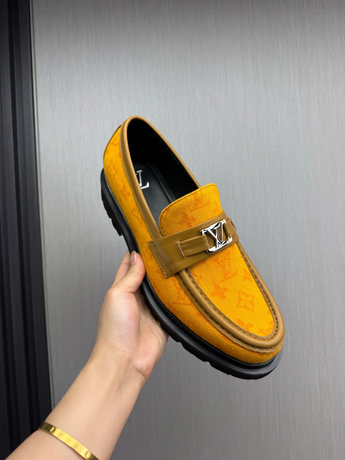 Factory 680💰 LV. Men's business casual leather shoes, all made of imported original brand leather, just to create a more comfortable wearing experience, original non-slip and wear-resistant outsole ✔️16-45 (38.45 non-returnable)
